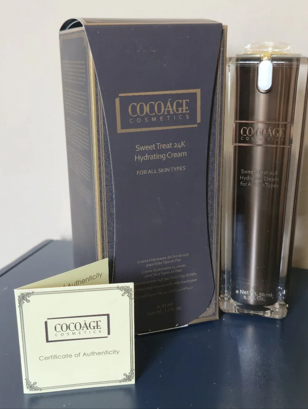 Cocoage Sweet Treat 24K Hydrating Cream - NIB, NEW